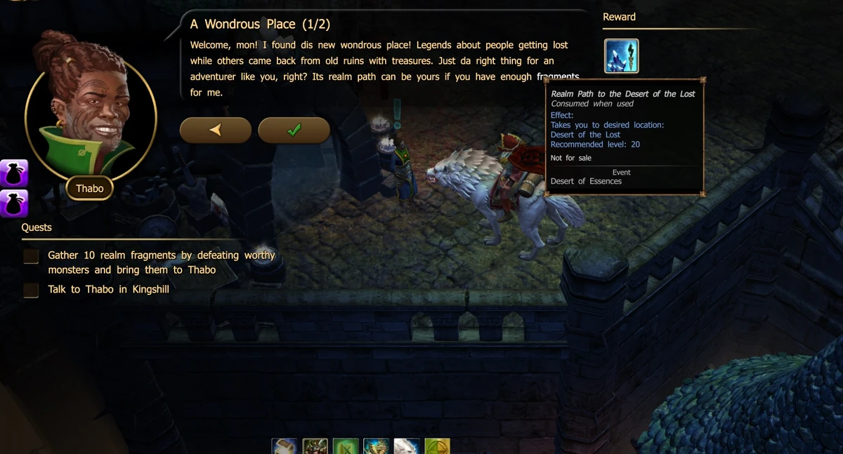 A Wondrous Place Drakensang Online Wiki Fandom