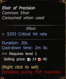 Elixir of Precision (common)