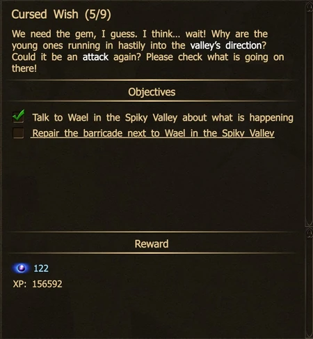 Cursed Wish 5-9 Wael talk N