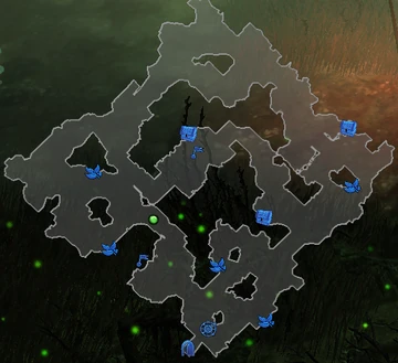 Коренясалите земи (карта)