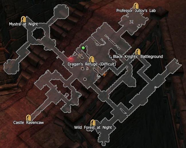 Castle Ravencaw Difficult Map