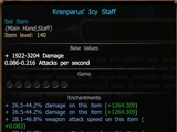 Kranparus' Icy Staff
