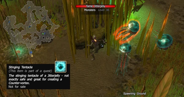 Tame jitterjelly stinging tentacle.png