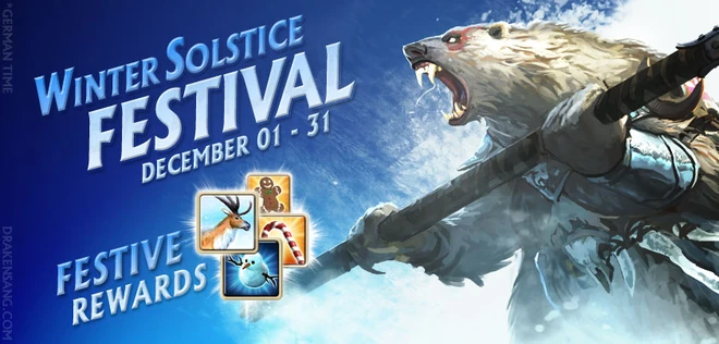 Winter solstice banner