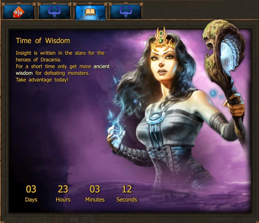 Time of Wisdom, Drakensang Online Wiki