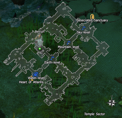 Map Temple Sector