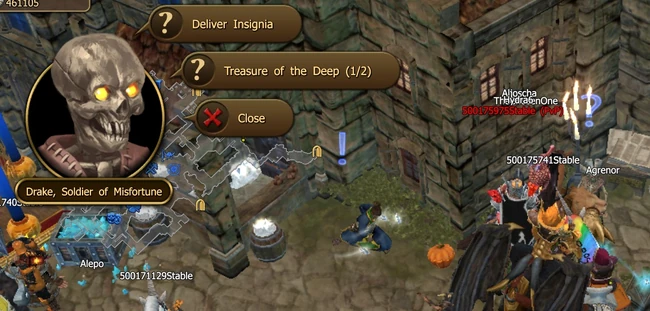 Treasure Amongst the Crystals 1-2 deliver
