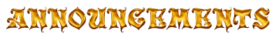 ANNOUNCEMENTS logo
