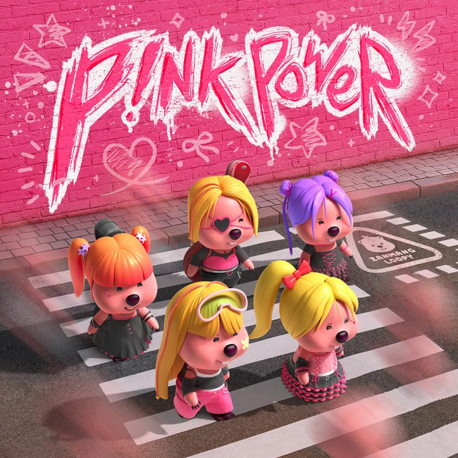 portada de tripleS Pink Power