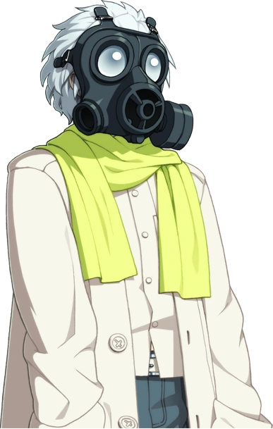 anime characters with gas masks