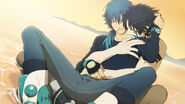 Ren holding aoba