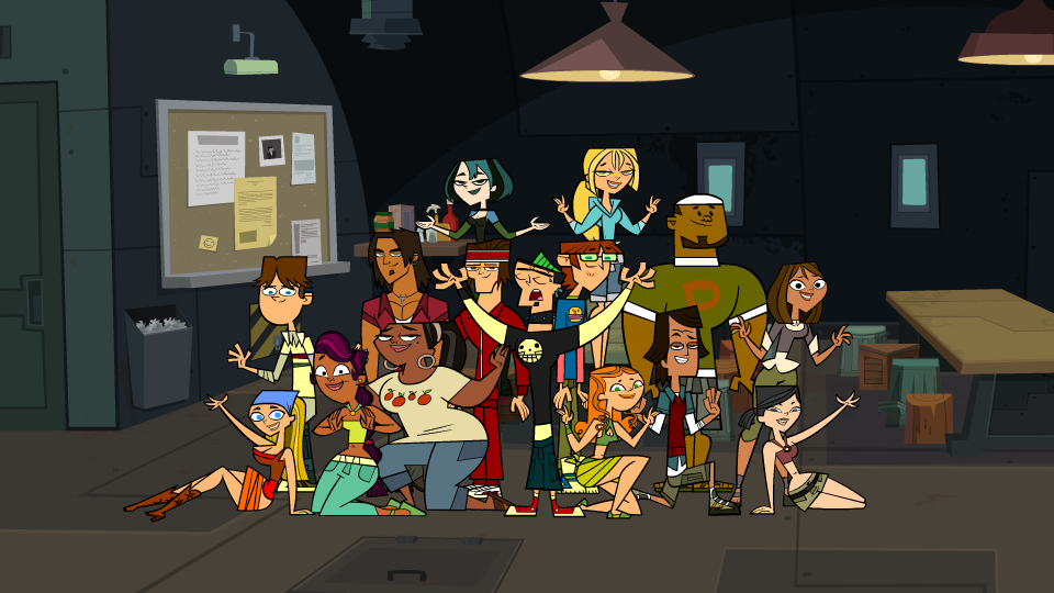 Reparto Total Drama Island temporada 2 