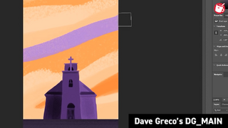 Dave Greco's DG_MAIN. A textured brush used for coloring.