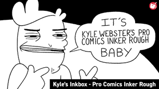 Kyles pro comics inker rough