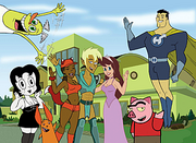 The Drawn Together cast.
