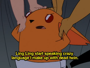 Ling Ling starts speaking Japorean