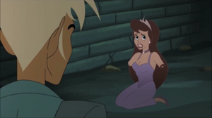 Princess Clara after her arms were chopped off.