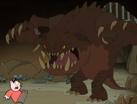 Trapdoor Monster