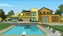 Drawn Together House Backyard