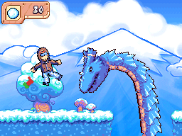 Frostwind scaring Hero.png (29 KB) Frostwind scaring a hero at the start of the level.