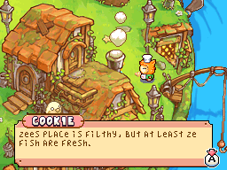 Cookie commenting on Turtle Rock.