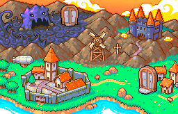 The level map for the City Gate shows Rapocity in the bottom left corner.