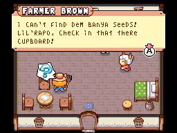 Farmer Brown's Son searching for Banya Seeds.