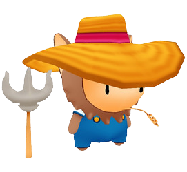 Farmer Brown as he appears in Drawn to Life: The Next Chapter (Wii).