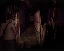 At the end of this corridor.