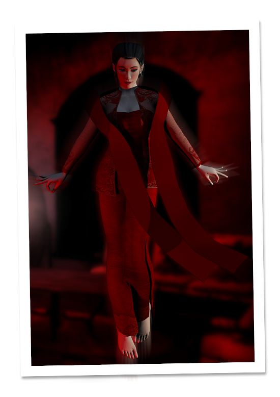 dreadout lady in red