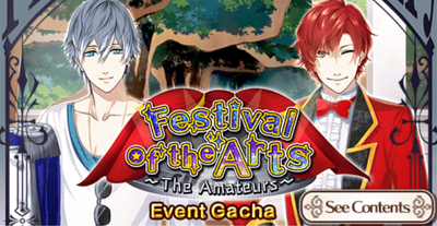 Festival of the arts event gacha header