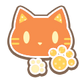 Cat Icon Yellow