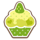 Cake Icon Green