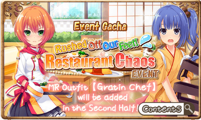 Restaurant Chaos Event Gacha