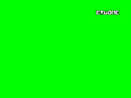 On-Screen Bug of EVB One (October 1 1982-October 16 2000), Superimposed on a Green Background