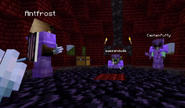 the Eggpire room meeting between Bad, Ant, Puffy, and Sam from Bad's perspective