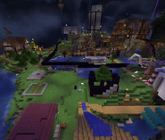 Immediate aftermath of walling in L'Manburg by Dream
