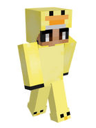 Duck suit skin