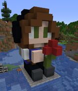 Pokimane Statue