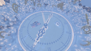 Arial view of DreamXD's clock