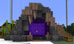 Crying Obsidian Nether Portal