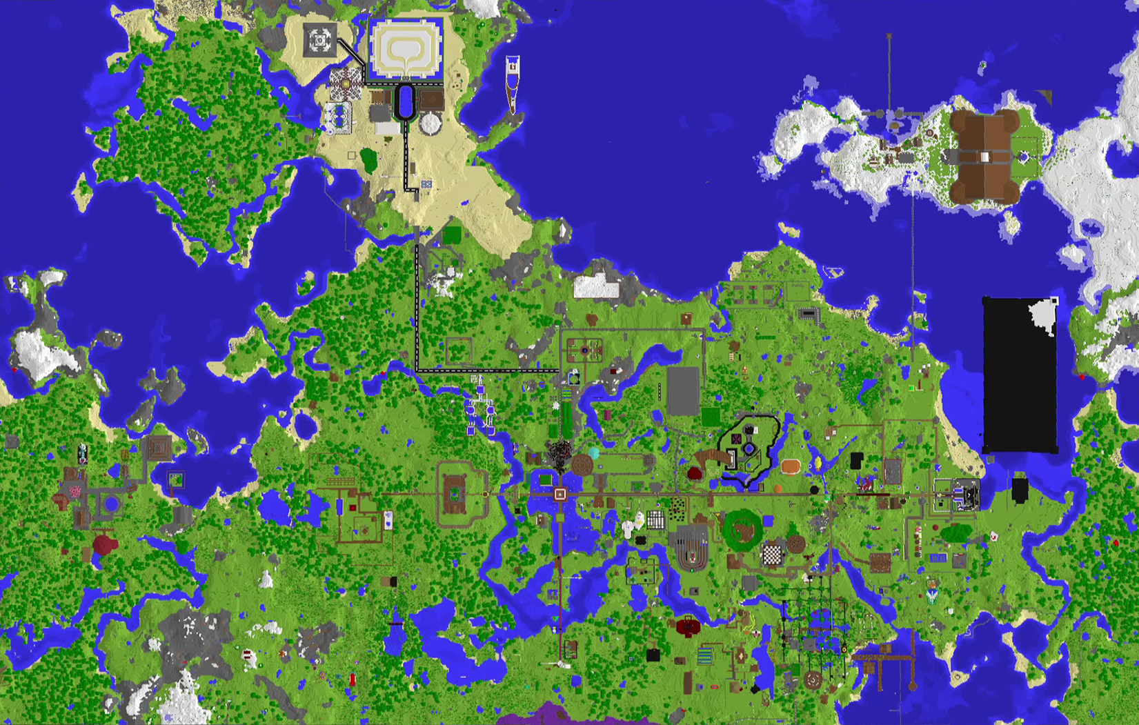 Technoblade's House Minecraft Map