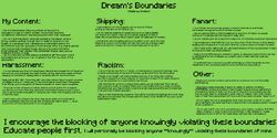 Dream's boundaries typed out