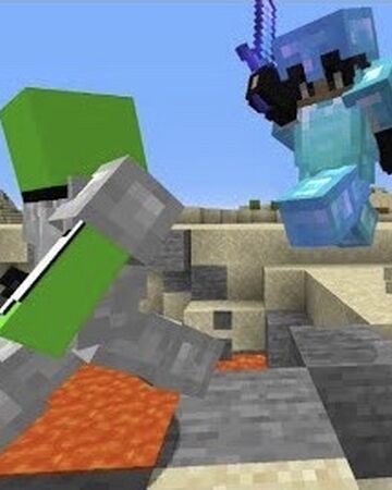 Minecraft Speedrunner Vs Full Diamond Juggernaut Dream Team Wiki Fandom