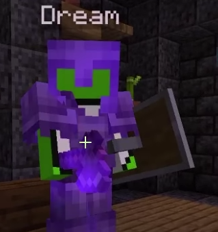 Dream, GeorgeNotFound, and Sapnap looting their first Trident in Dream SMP  
