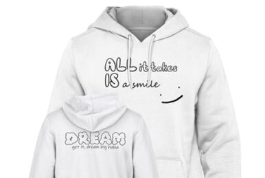 Dream smile glow outlet in the dark hoodie