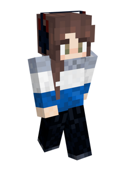 pokimane's skin Minecraft Skin