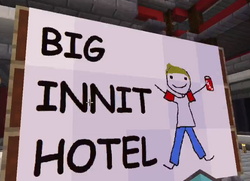 Hotel sign, built by CaptainPuffy