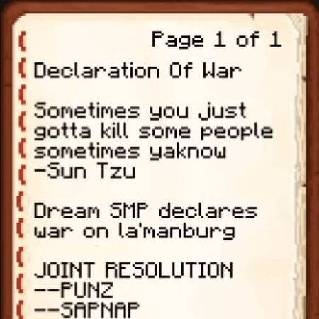 Dream Smp Lore Books Dream Team Wiki Fandom Your most reliable source to catch up to streams that you missed! dream smp lore books dream team wiki