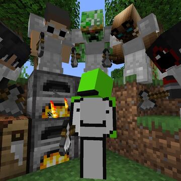Minecraft Speedrunner Vs 5 Hunters Dream Team Wiki Fandom